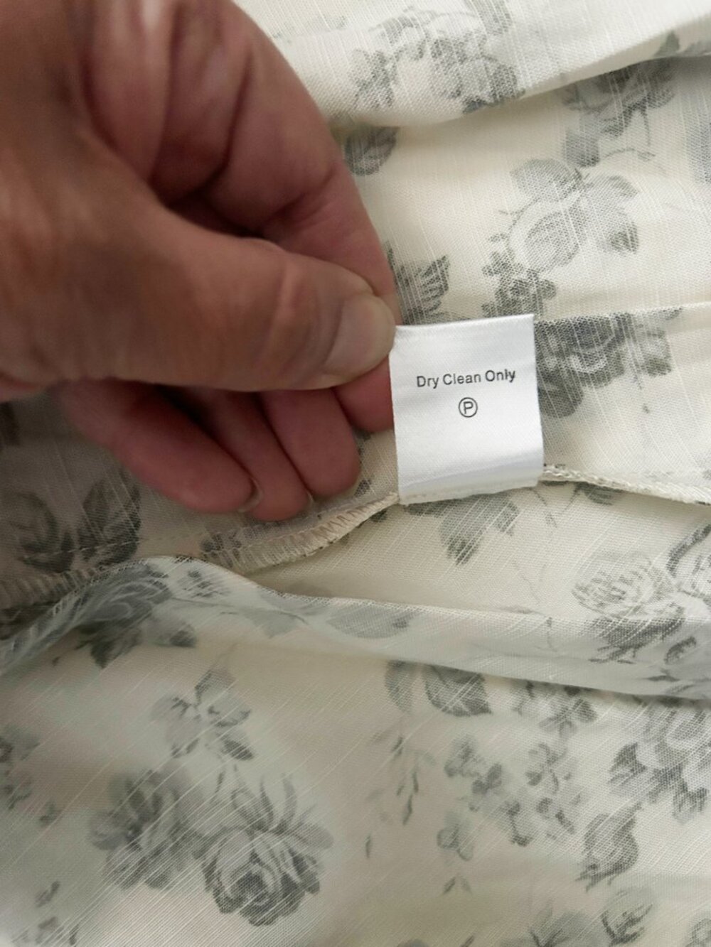 Tuckernuck Faded Roses Drop Waist Toile Tate Mini Dress Garden Party 3XL NWT - Picture 10 of 11
